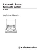 Audio Technica AT-PL50 - Owners Manual
